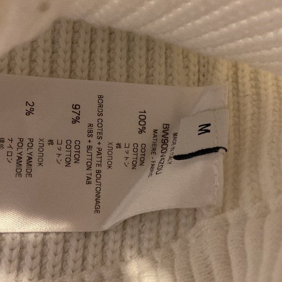 givenchy white pearl cardigan - Picture 3 of 3